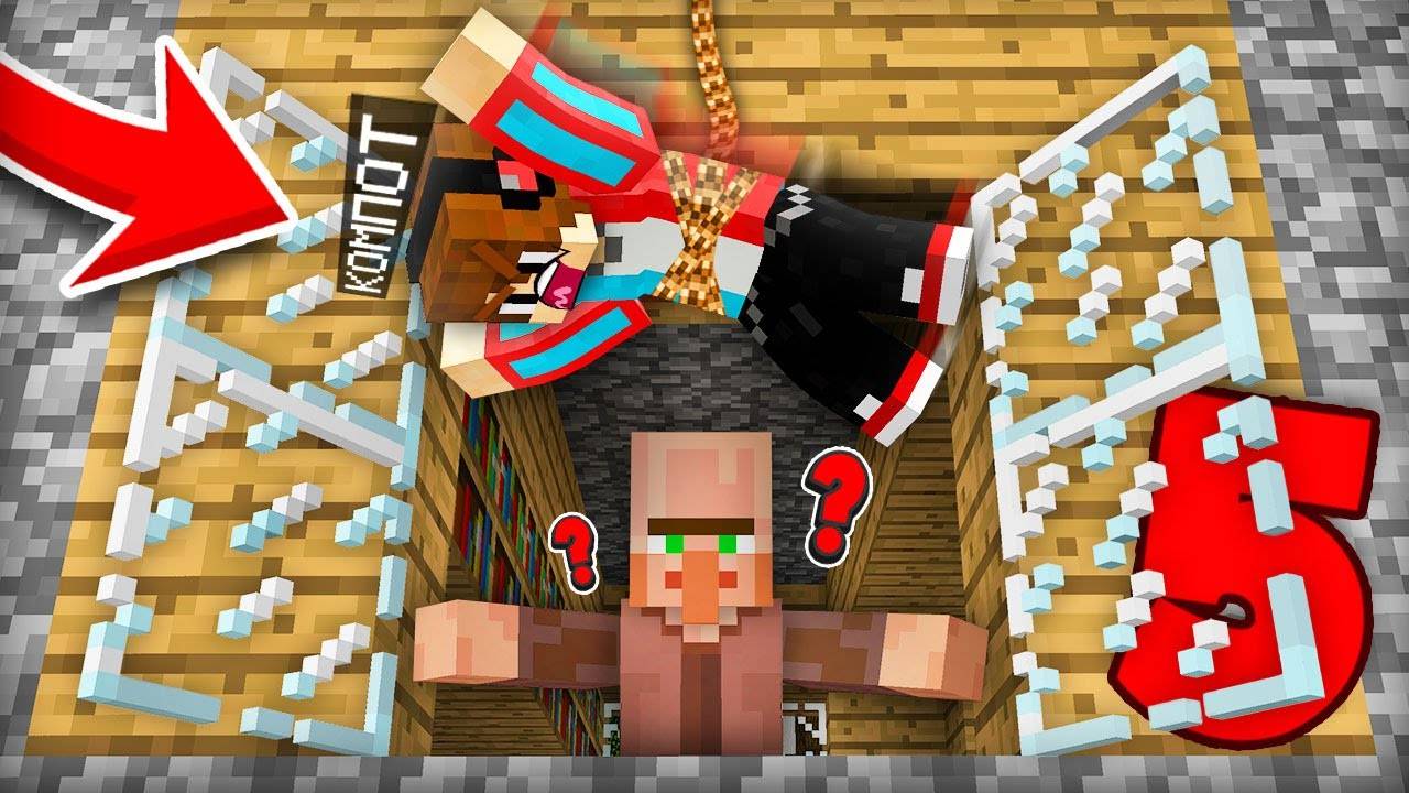 5 СПОСОБОВ КАК ПРОНИКНУТЬ В ДОМ ЖИТЕЛЯ СОСЕДА В МАЙНКРАФТ  Компот Minecraft