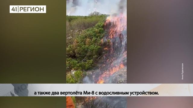 ДВА ЛЕСНЫХ ПОЖАРА ЛИКВИДИРОВАЛИ НА КАМЧАТКЕ• НОВОСТИ КАМЧАТКИ