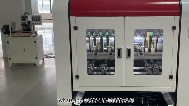 Автоматическая машина для вырезания пазов и углов SLG-850S (сервоприводы вырезания углов)