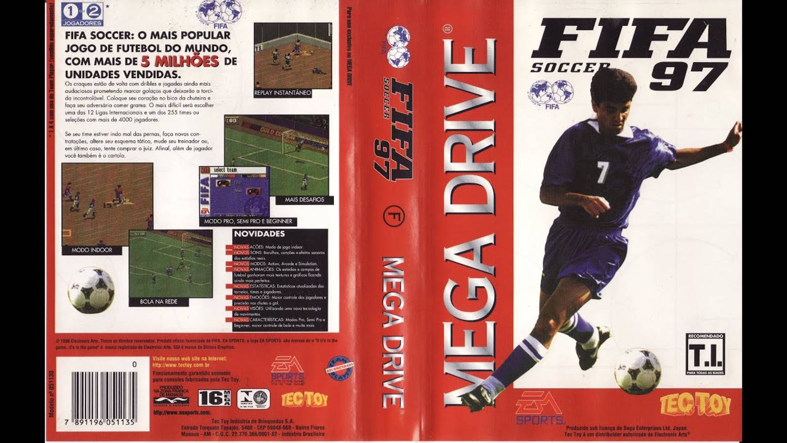 Стрим по FIFA эмулятор Sega 97