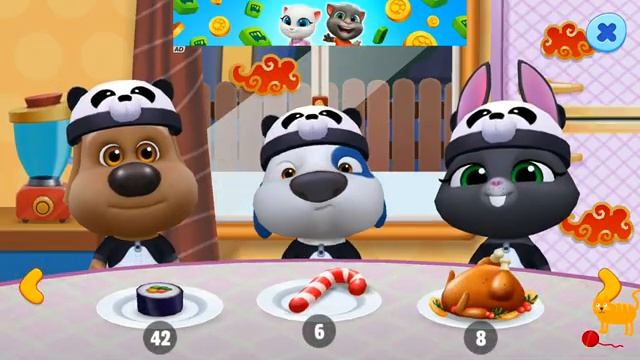 My Talking Tom Friends NEW UPDATE - Episode 96 (iOS,Android) Gameplay Walkthrough (Outfit7) - HD