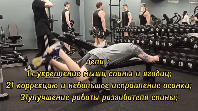 Обратная гиперэкстензия+ пресс | суперсет|
