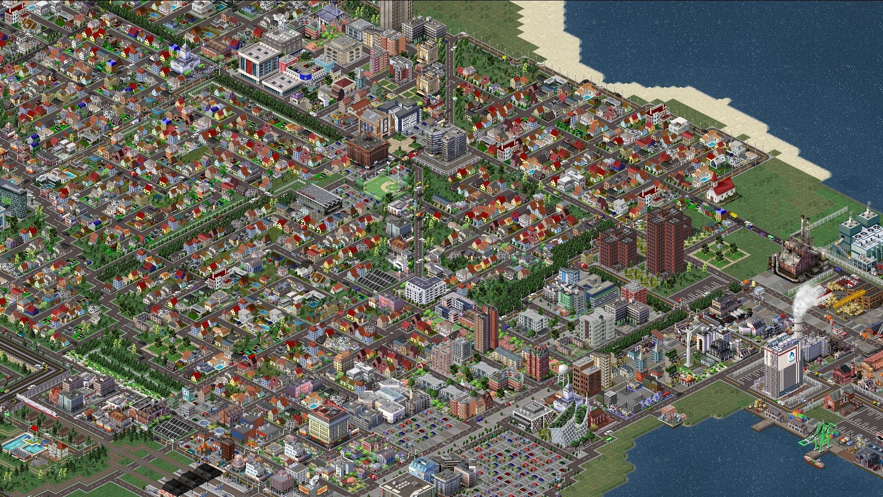 Европейский Город В THEOTOWN /ОБЗОР Города!