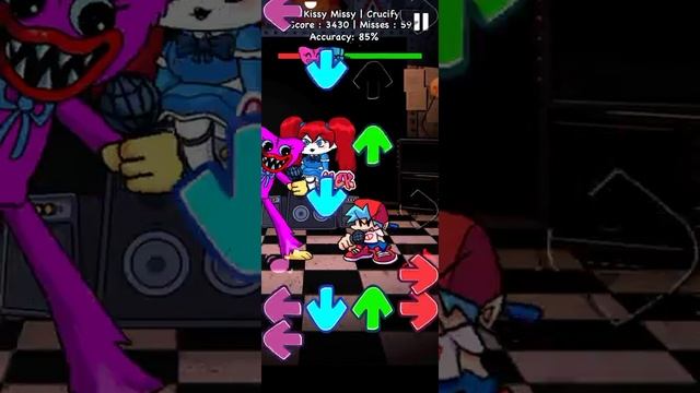 Играю в игру FNF FII Mod Music Battle Танцую с Хагги вагги и Кисси