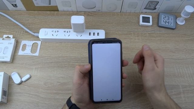 Датчик открытия дверей и окон Qingping CGH1 Bluetooth 2021 шлюз Qingping CGSPR1 умного дома Xiaomi