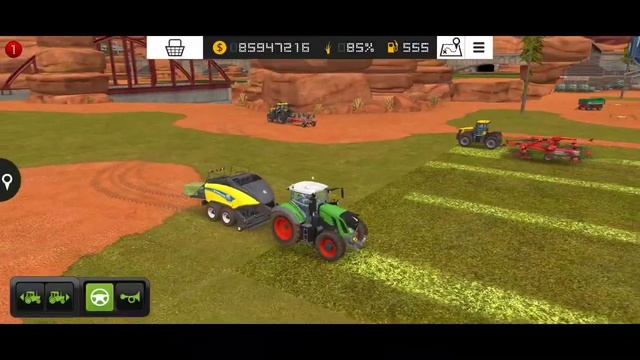СБОРКА ТЮКИ ИЗ ТРАВЫ / Farming Simulator 18