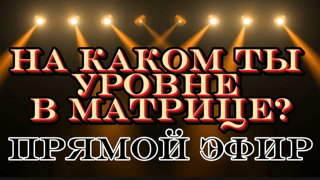 Матрица. На каком ты уровне?