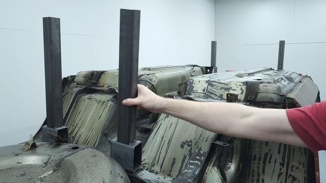 Сборка автомобильной тележки - для перемещение автомобиля без колес