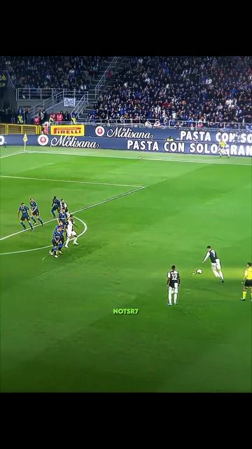 Ronaldo s Venomous Shot vs Lukaku ☠️🔥
