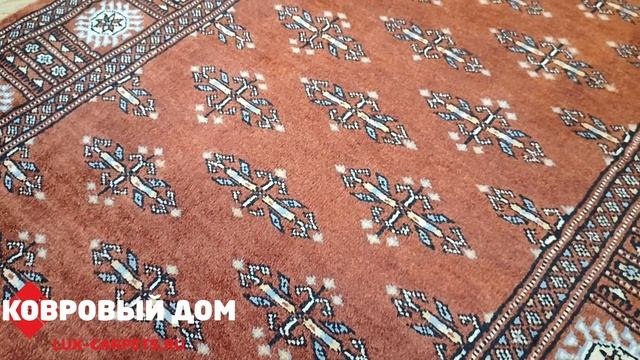 Ковер шерстяной ручной работы 0,93х1,50 Pakistan Jaldar Butterfly  Excl. Rust