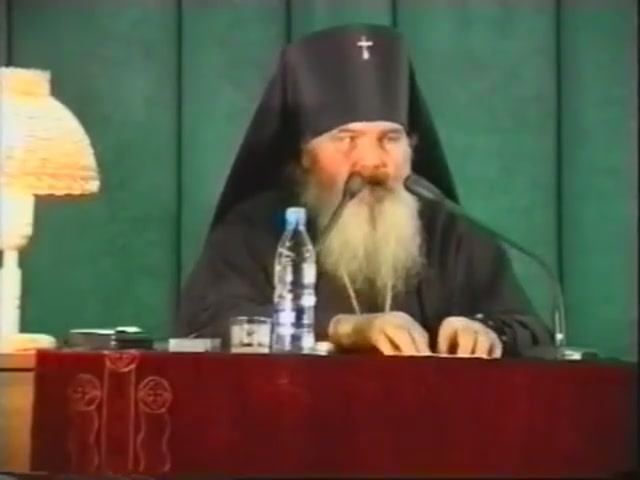 Речь Владыки Вениамина (Пушкарь) об экуменизме
