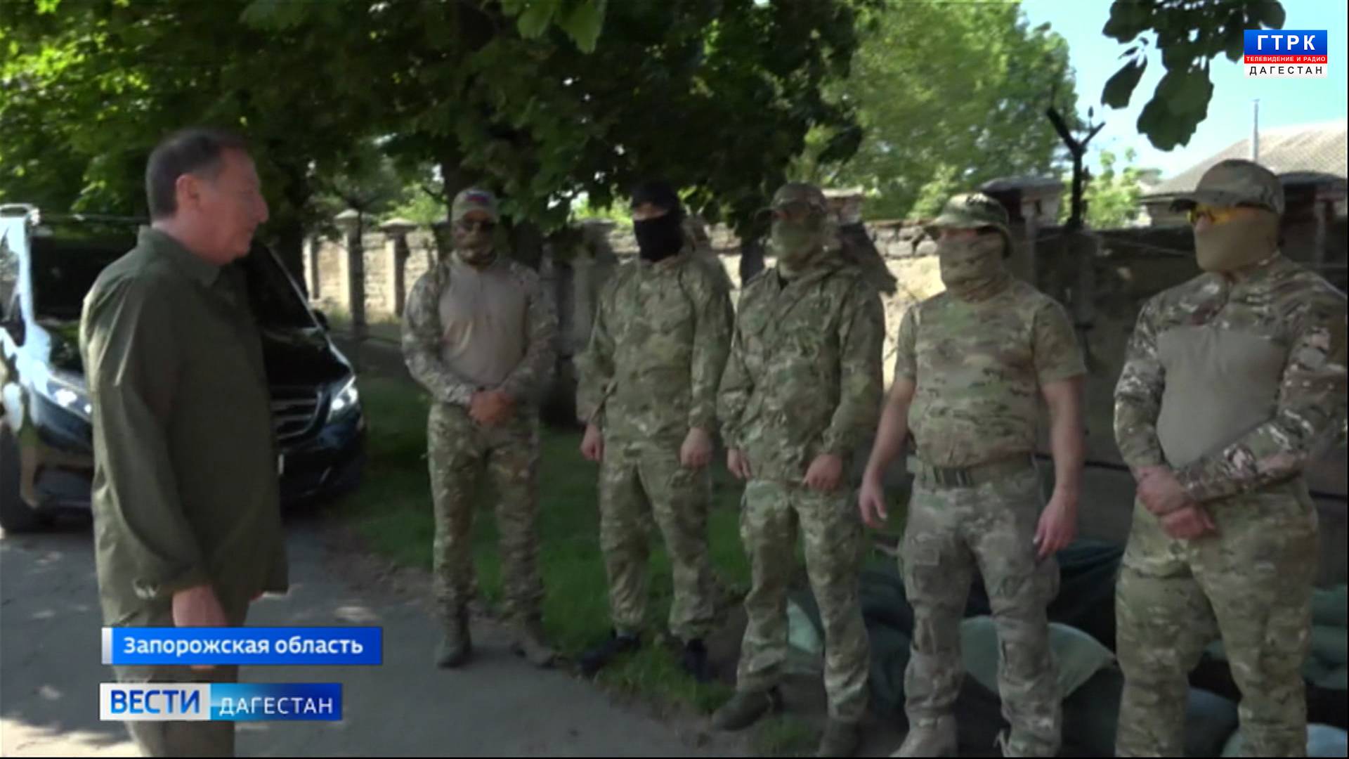 Заур Аскендеров в ходе рабочей поездки встретился с военнослужащими, участвующими в СВО