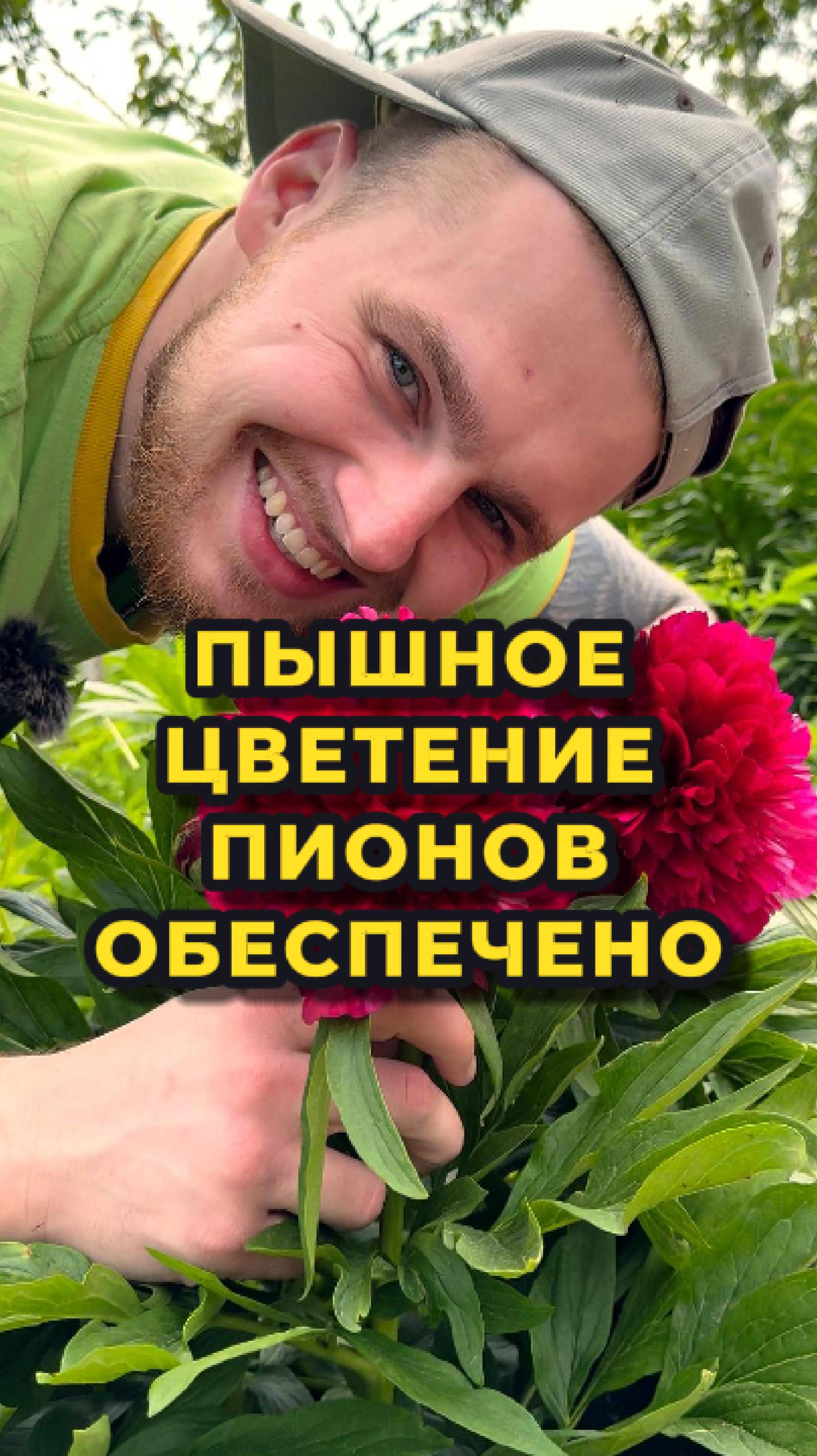 🌺Для ПЫШНОГО цветения пионов на ваших участках, необходимо сделать несколько действий🌺