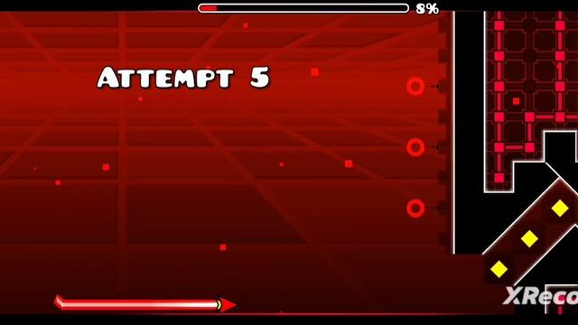 Играю в геометри дэш 2.2