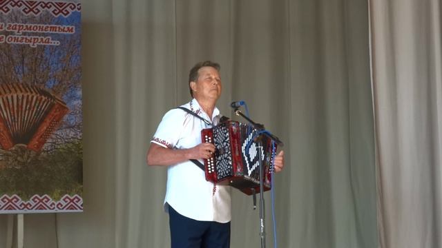 Марийские, народные наигрыши в исп. Бориса Айгузина. Видео Василия Хайбуллина