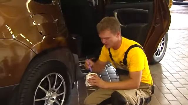 Renault Duster Установка накладки в проем задних дверей