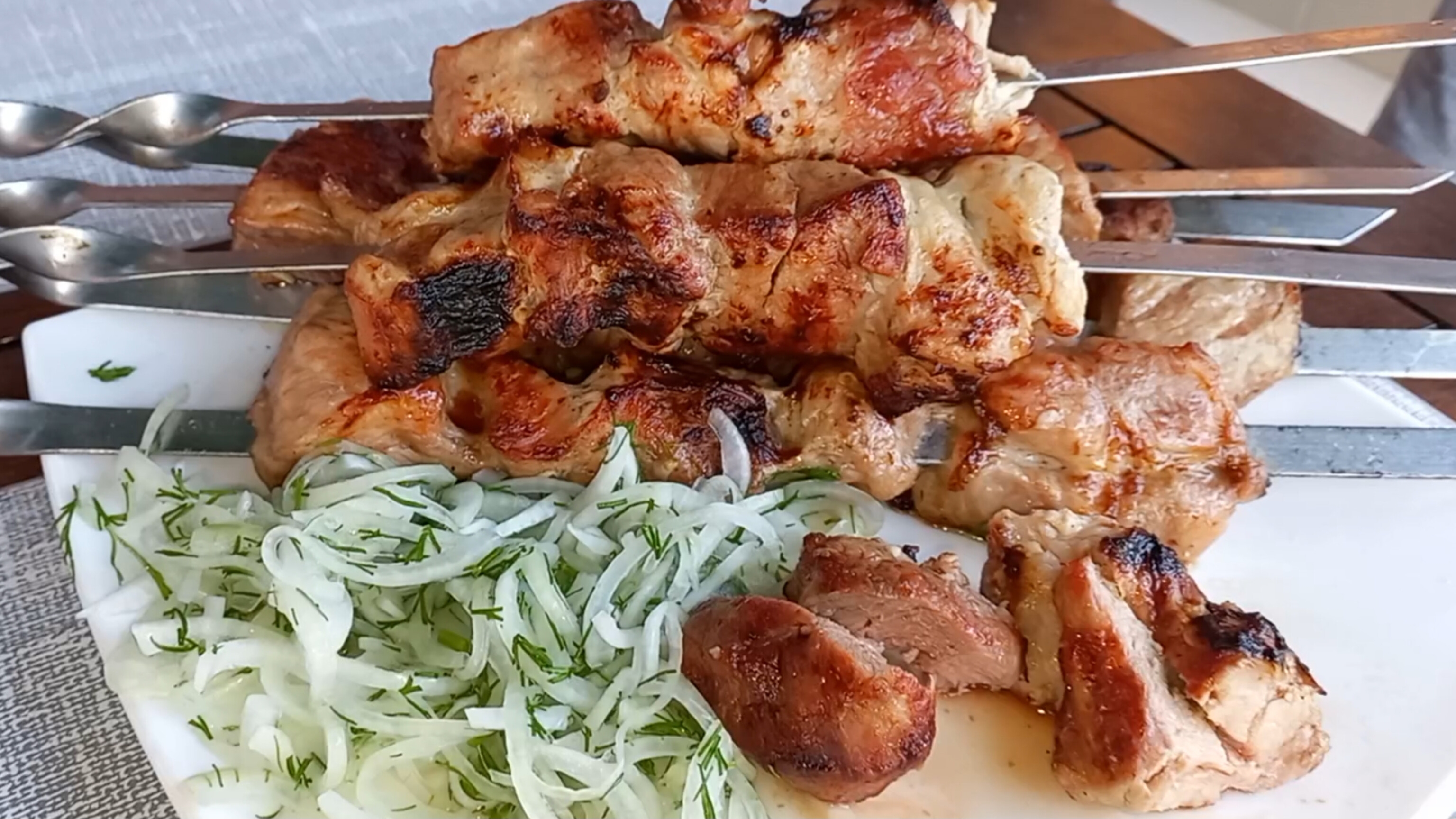 Сочный Шашлык из свинины Шашлык из свинины с уксусом! ШАШЛЫК ИЗ СССР!