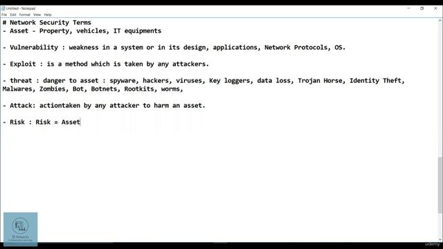 CCNP_Udemy_10_02. Security Terms you need to know