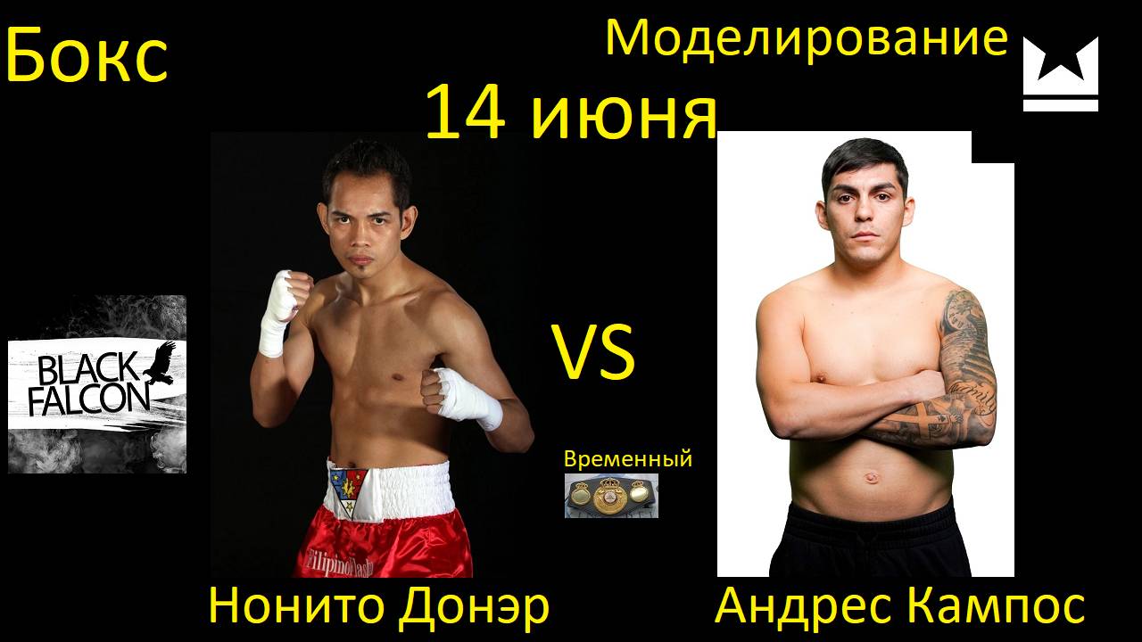 Нонито Донэр против Андреса Кампоса БОЙ В UNDISPUTED