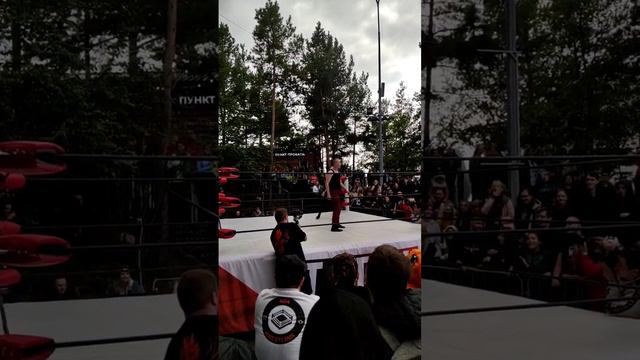 Wrestling in Russia Ekaterinburg Ural | Рестлинг в Екатеринбурге #ГикКон #shorts