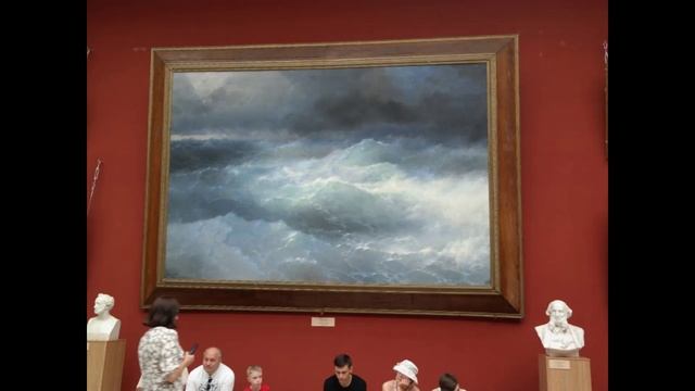 «Онлайн-ЗАМЕТКИ от НЕИСКУССТВОВЕДА. О шедеврах ДЛЯ ДЕТЕЙ». И. К. Айвазовский  «Среди волн»