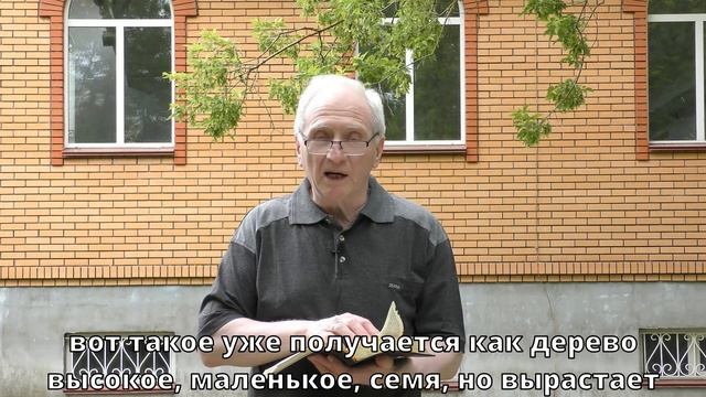 Михаил Румачик -"Горчичное зерно"| Церковь ЕХБ Истра