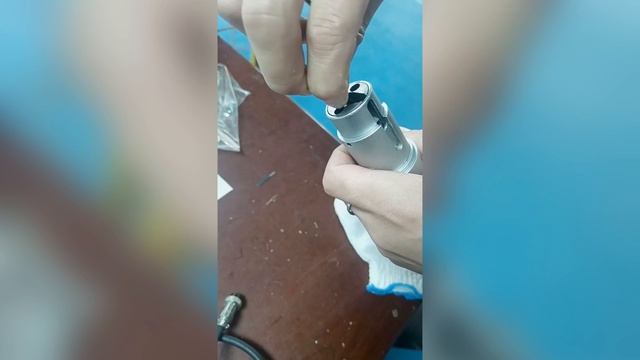 Плоттер X-Plot XP: вставляем лезвие в пневматическую голову (POT)