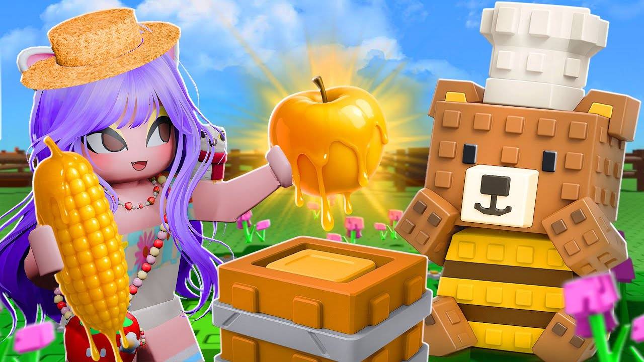 ПРОШЛА КВЕСТ МЕДВЕДЯ В САДУ! Roblox Grow a Garden