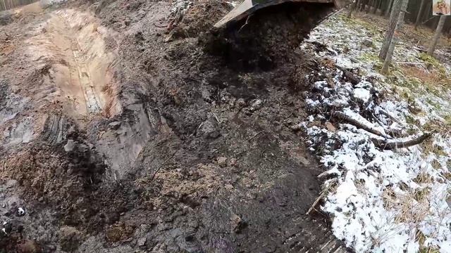 Строительство, лесная дорога, продолжение
