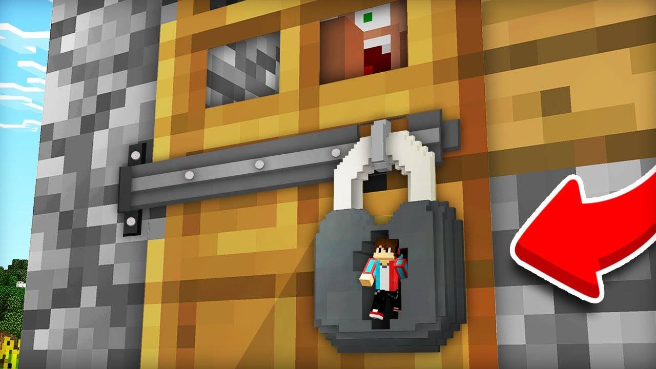 Я УМЕНЬШИЛСЯ И ПРОБРАЛСЯ В ЗАКРЫТЫЙ ДОМ ЖИТЕЛЯ В МАЙНКРАФТ  Компот Minecraft