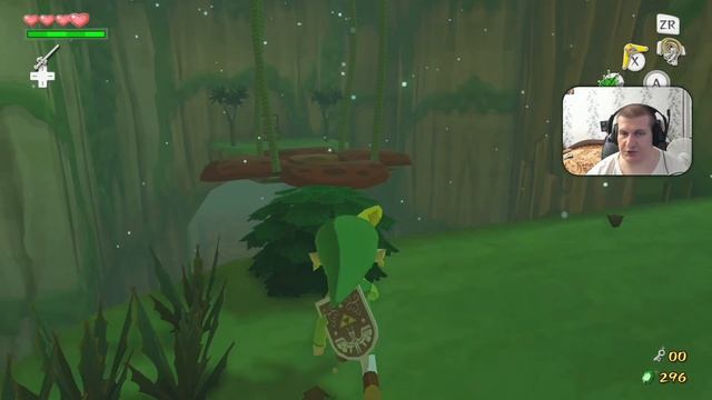 Прохождение The Legend of Zelda The Wind Waker HD #5 — Запретный Лес {Wii