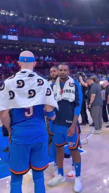 OKC feeling good after their Game 2 victory in the NBA Finals!