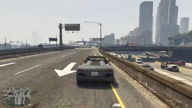 Тест драйв автомобилей GTA 5 , погоня