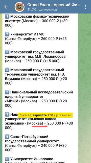 тт рейтинг вузов