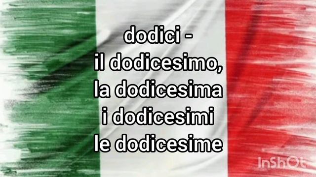 Урок 27 Всё о порядковых Основы итальянского для начинающих