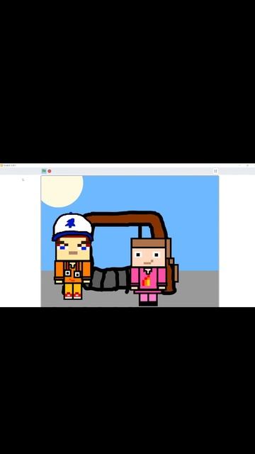 #скретч #shorts  Песня про пьяного батю и сына но это анима