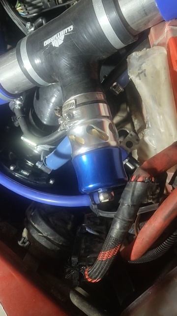 Калина 1.4 турбо. Работа Блоу-офф'а Turbosmart Vee Port Gen5 style 38мм