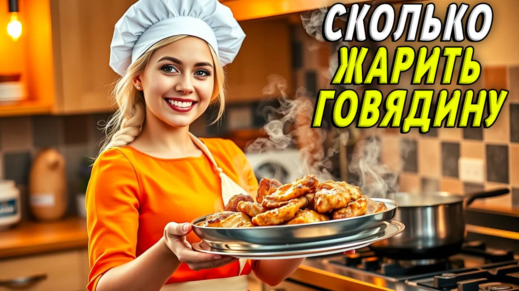 Сколько жарить говядину