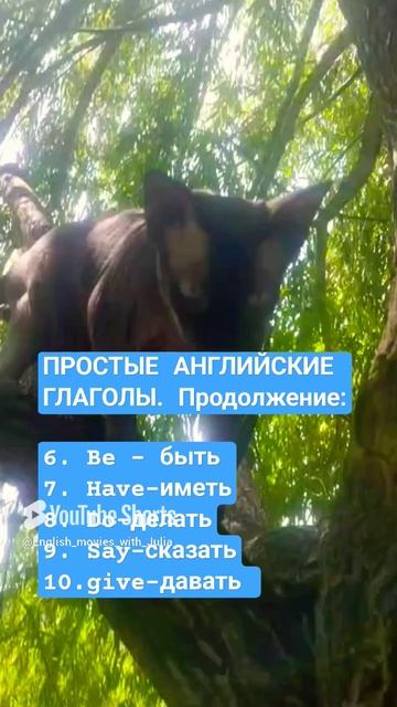 10 БАЗОВЫХ АНГЛИЙСКИХ ГЛАГОЛОВ. ПРОДОЛЖЕНИЕ