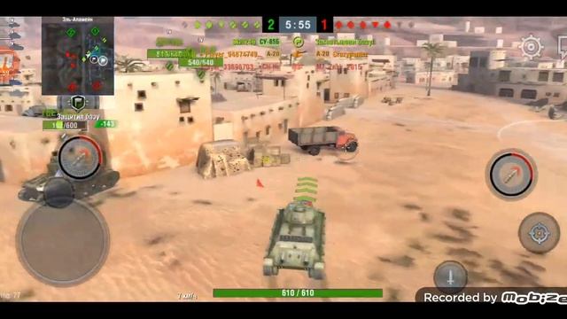 у меня появилась новая гарнитура играю в Tank Blitz часть 6