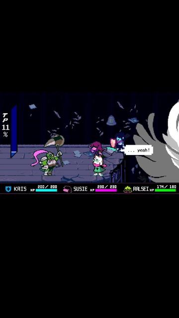 Spoilers! Deltarune final boss chapter 4. #Deltarune #hero #дельтарун #chapter4 #tobyfox