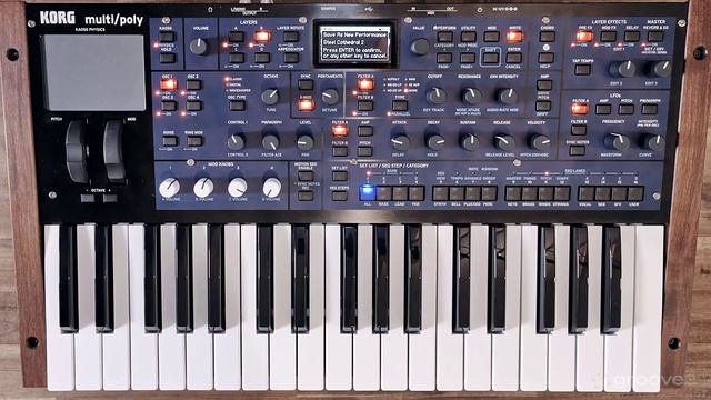 16. Saving User Presets