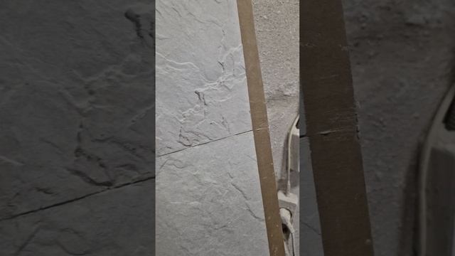 Монтаж плитки 1000х500 мм.