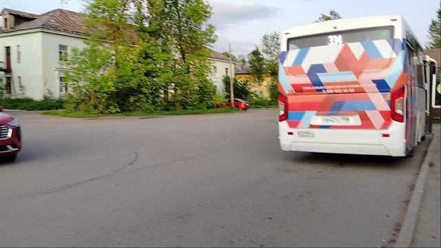 6 июня 2025 г. Автобус 334 маршрут ГАС 15299 Станция Саблино