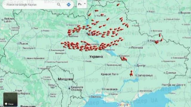 Сегодня самая масштабная атака Гераней и ракеи на Ровенскую область. Районы Ровно и Дубно.