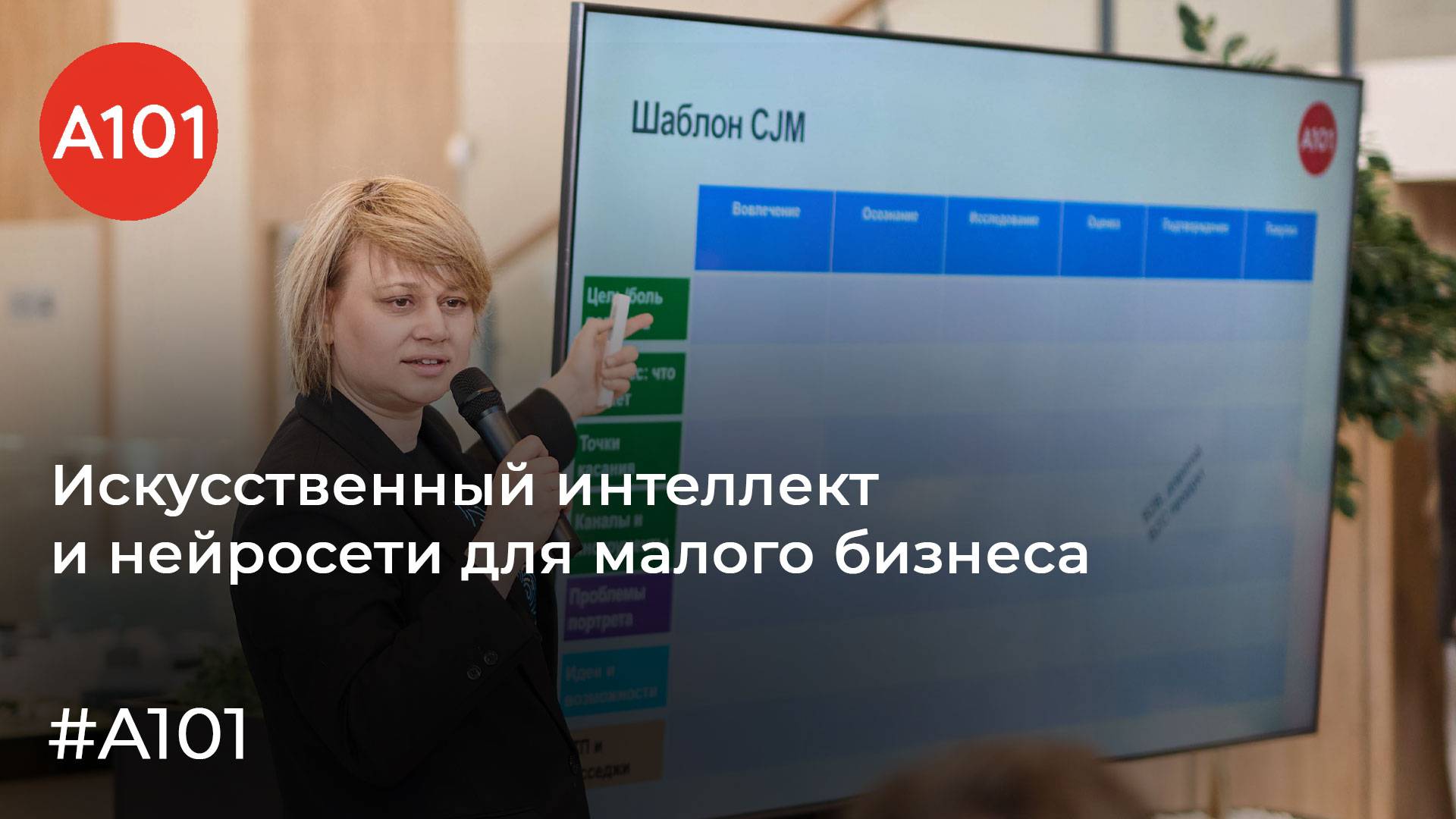ИИ как бизнес-партнёр: инсайты с практической встречи от эксперта Юлии Раковой и КГ A101.