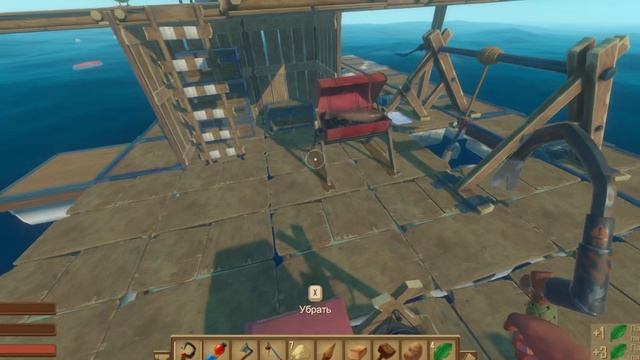 без выхода! цунами накрыл плот! спасёмся! Floating Forward: A Raft Journey