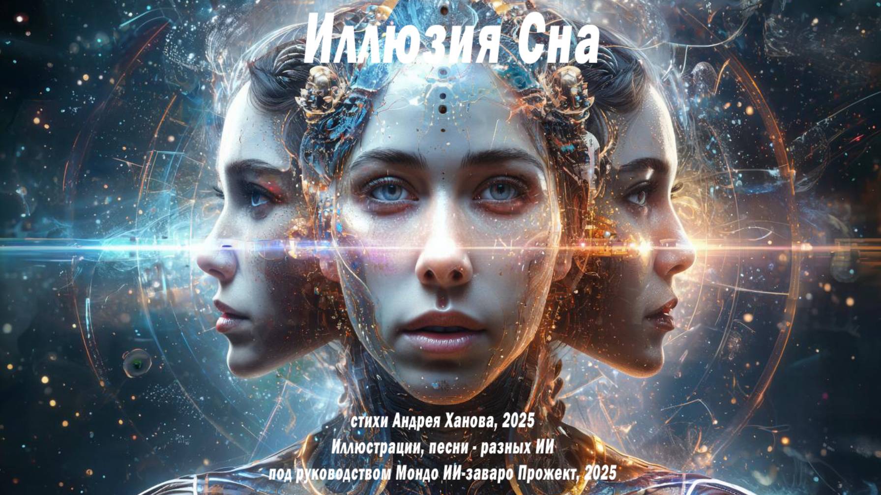 Иллюзия сна. Стихи Андрея Ханова, 2025, рисунки, музыка, пение - разные ИИ под упр. Мондо ИИ-завро