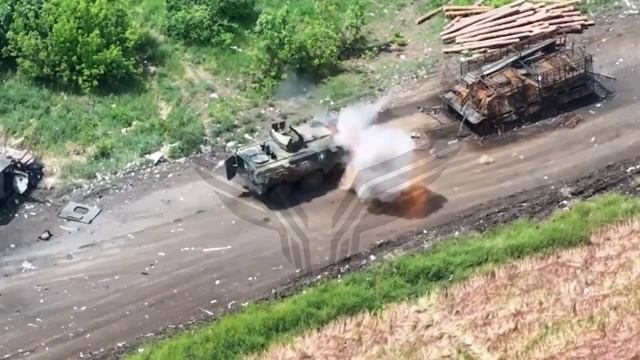 Донбасс. Финский БТР XA-180 PASI уничтожен расчетами Центра «Рубикон»