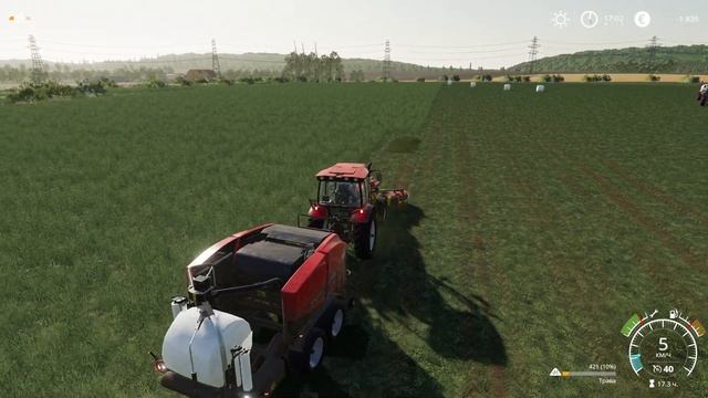 FS 19 • Карта Балдейкино № 89. Заготовка Силоса в тюках д?